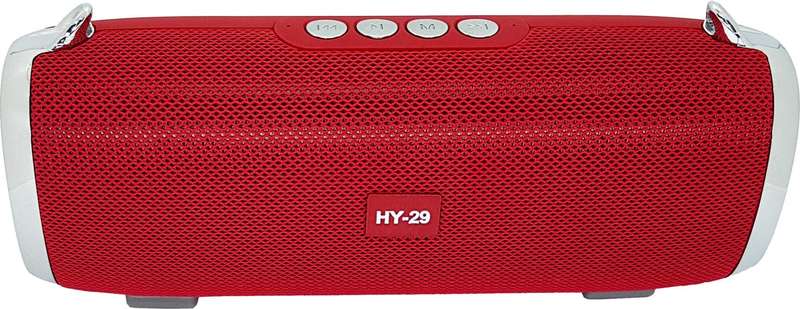 Hy29 Red Bluetooth/Usb/Fm/M-Sd Speakers