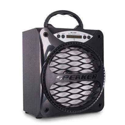 Portable Speaker + Radio Black Speakers