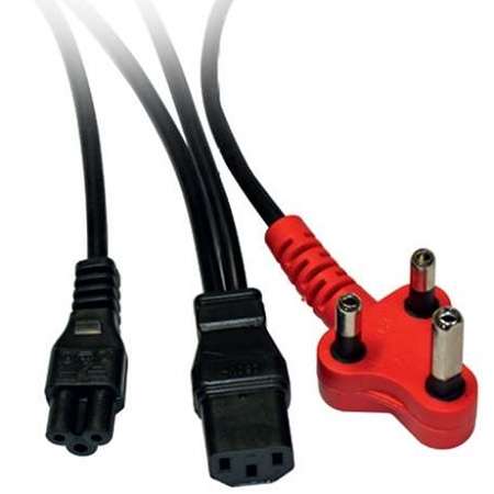 Dedicated 1X Clover & 1 Iec Cables : Power
