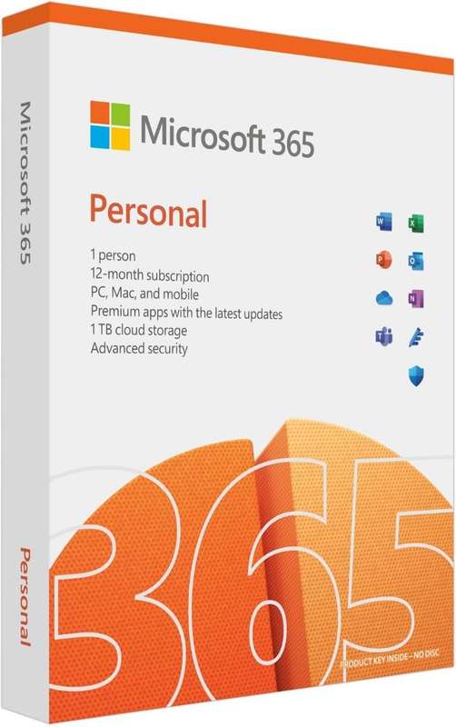 Microsoft Ms 365 Personal - 1Yr Fpp Microsoft