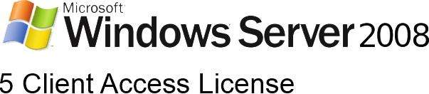 Microsoft Windows Server 5 Cal 2008