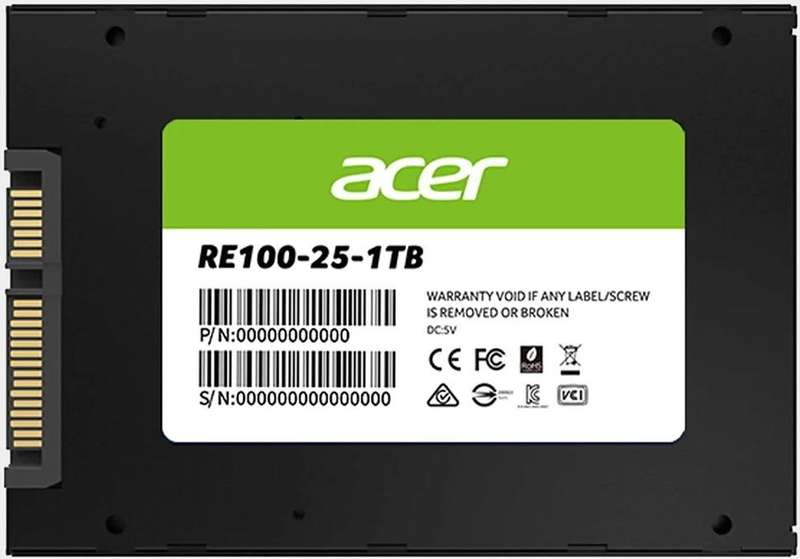 Acer Sata 1Tb 3D Tlc Ssd Solid State Drive