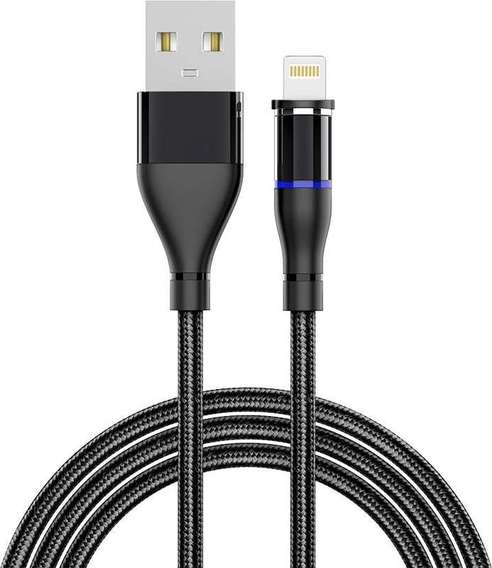 Appacs Magnetic Charging Cable Lighting Black Tablets