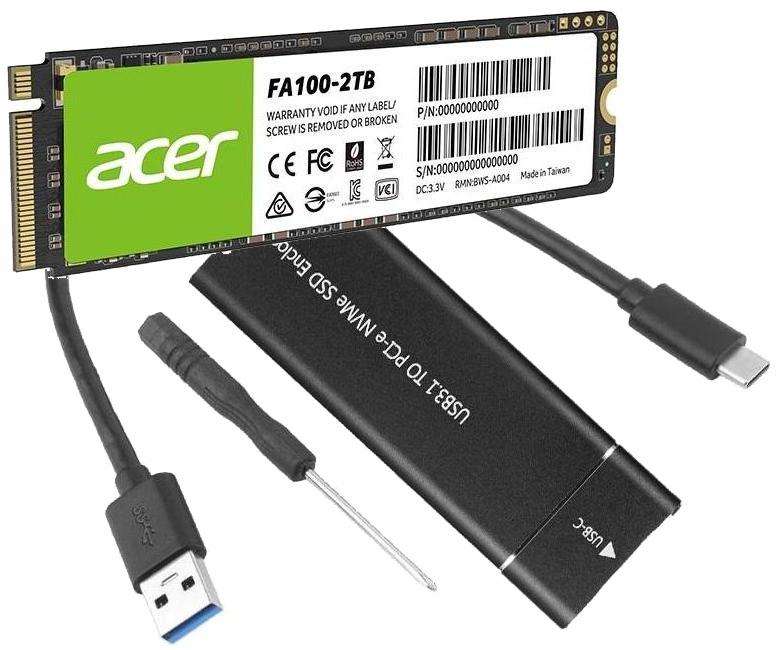 Usb-C 2Tb Portable Ssd Solid State Drive