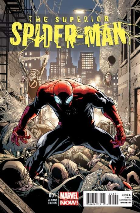 THE SUPERIOR SPIDER-MAN # 001 - 1 IN 50 INCENTIVE VARIANT EDITION - MINT