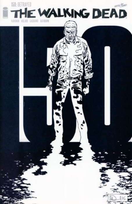 The Walking Dead Issue # 150f Incentive Retailer Appreciation Variant Cover - MINT