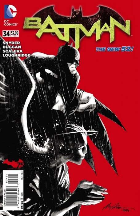 Batman Issue # 34b The Meek" Incentive Rafael Albuquerque Variant Cover 1:25