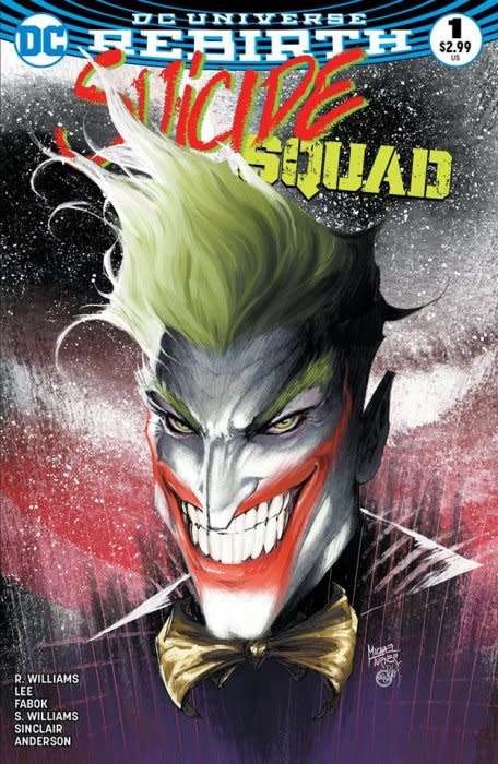 DC UNIVERSE REBIRTH - SUICIDE SQUAD # 1 EXCLUSIVE MICHAEL TURNER & PETER STEIGERWALD VARIANT COVER