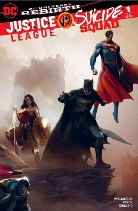 Justice League vs Suicide Squad Issue # 1frankies-b FRANCESCO MATTINA COLOR CONNECTING VARIANT
