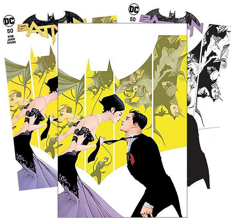 Batman #50 (Dynamic Forces - Jae Lee 3 Cover Variant Set)