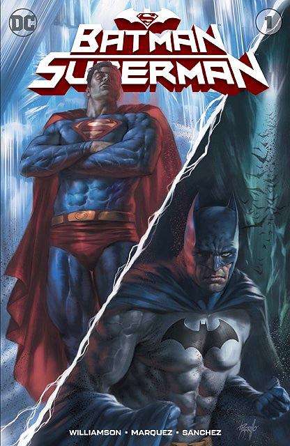 BATMAN / SUPERMAN #1 Lucio Parrillo Variant Cover Trade Dress Limited To 1000 World Wide!With COA
