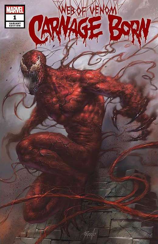 WEB OF VENOM: CARNAGE BORN #1 Lucio Parrillo Trade Dress Variant Cover