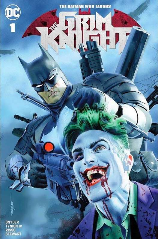 THE BATMAN WHO LAUGHS: GRIM KNIGHT #1 Mike Mayhew Variant Cover