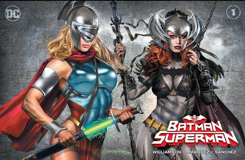 BATMAN SUPERMAN #1 GREG HORN EXCLUSIVE