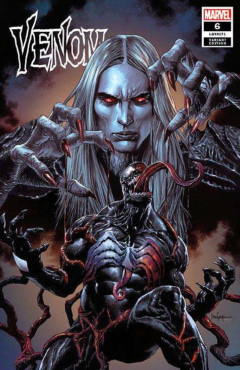VENOM #6 Mico Suayan Trade Dress Variant Cover