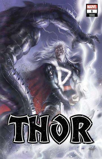 THOR #1 UNKNOWN COMICS LUCIO PARRILLO EXCLUSIVE VARIANT