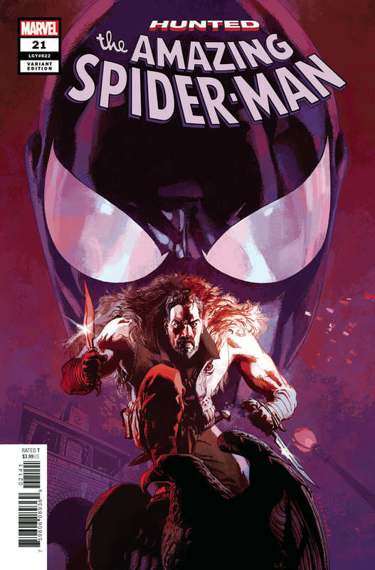 AMAZING SPIDER-MAN #21 1:25 CASANOVAS VARIANT