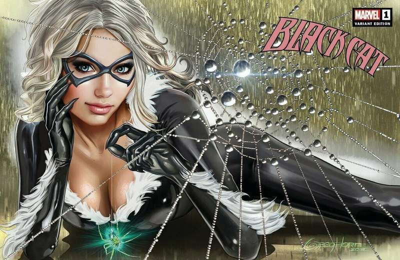BLACK CAT #1 GREG HORN TRADE DRESS VARIANT LIMITED TO 3000