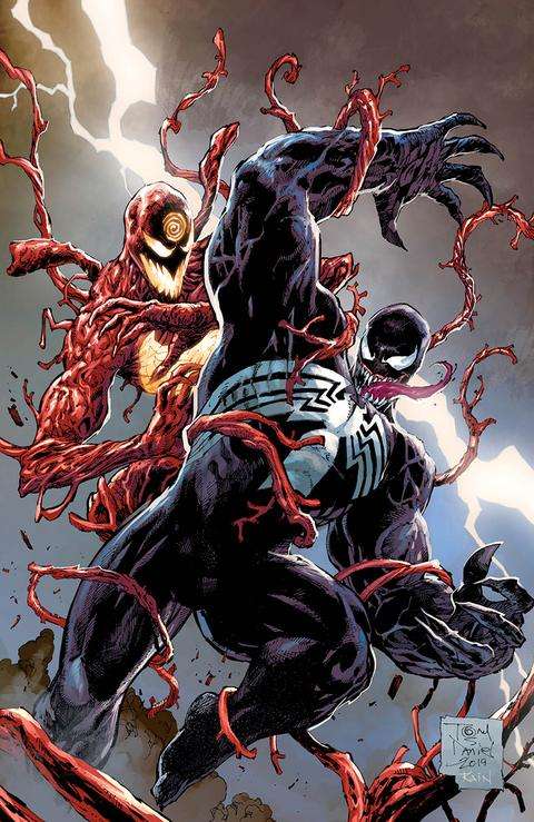 VENOM #20 UNKNOWN COMICS TONY DANIELS EXCLUSIVE VIRGIN VARIANT LMTD