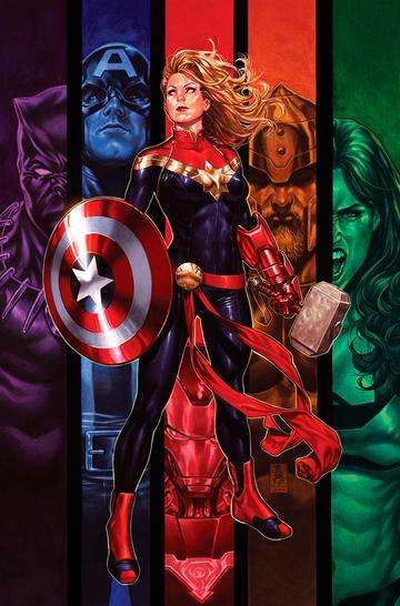 CAPTAIN MARVEL #16 UNKNOWN COMICS EXCLUSIVE VIRGIN VARIANT