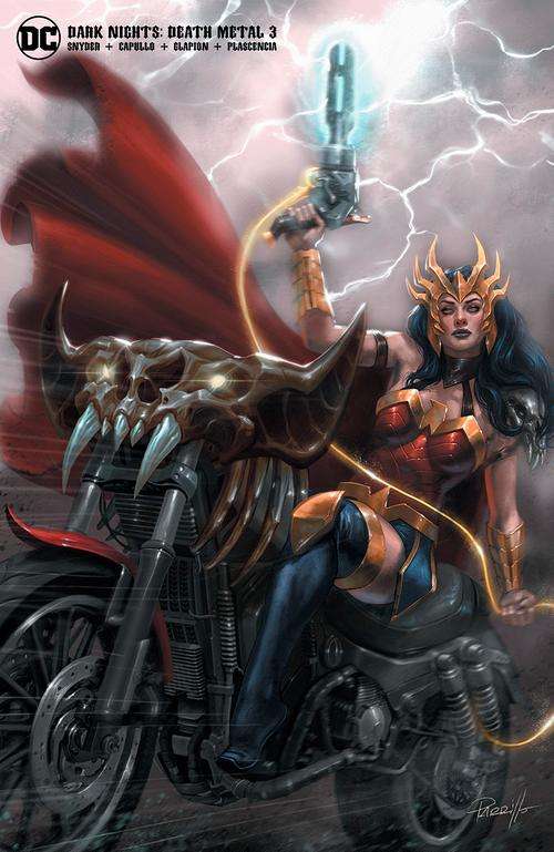 DARK NIGHTS DEATH METAL #3 (OF 6) LUCIO PARRILLO EXCLUSIVE MINIMAL TRADE VARIANT