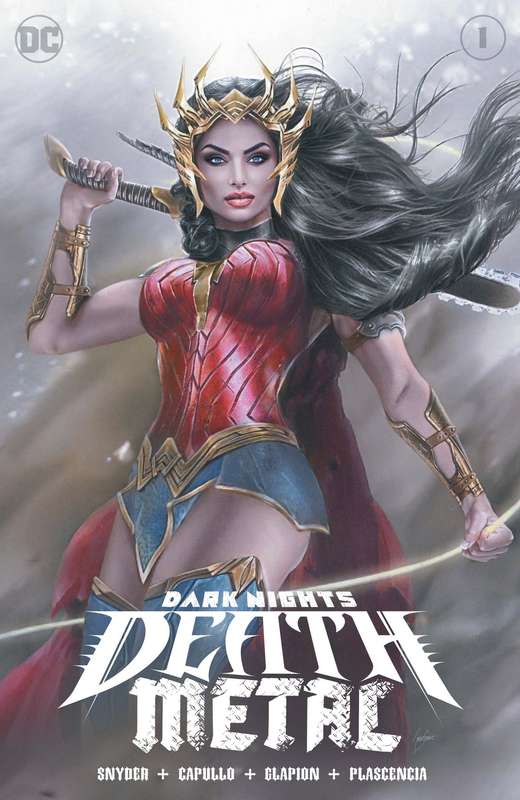 DARK NIGHTS DEATH METAL #1 (OF 6) NATALI SANDERS VARIANT