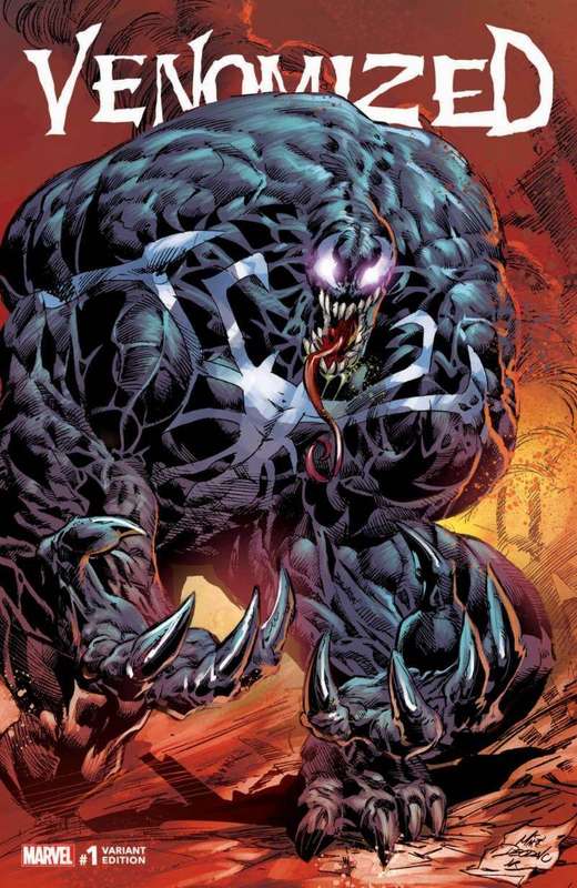 VENOMIZED 1 MIKE DEODATO COMICXPOSURE VARIANT VENOM SPIDERMAN
