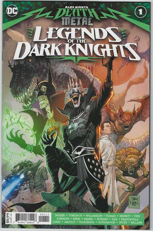 DARK NIGHTS DEATH METAL LEGENDS OF THE DARK KNIGHT 1 - 1ST PRINT!