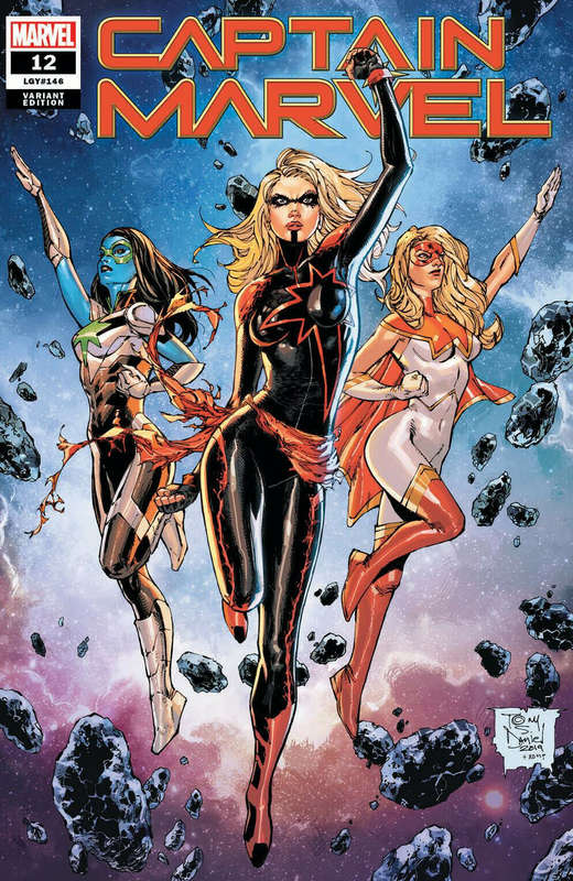 CAPTAIN MARVEL 12 - TONY DANIEL COMICXPOSURE VARIANT!