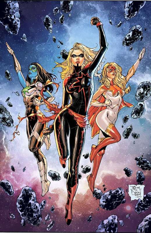 CAPTAIN MARVEL 12 - TONY DANIEL COMICXPOSURE VIRGIN VARIANT!