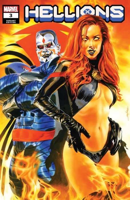 Hellions Issue # 3comicselite-a&b Virgin Variant set by Mike Mayhew
