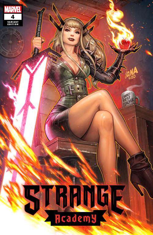 STRANGE ACADEMY #4 DAVID NAKAYAMA EXCLUSIVE VARIANT