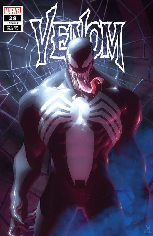 VENOM #28 ALEX GARNER BACK IN BLACK HOMAGE TRADE DRESS VARIANT