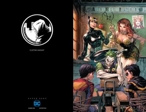 SUPER SONS #1 UNKNOWN COMIC BOOKS SILVER FOIL VARIANT
