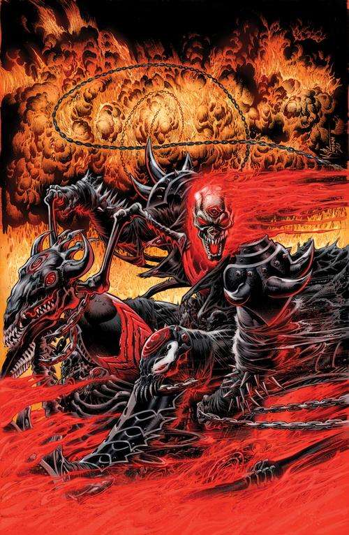 GHOST RIDER RETURN OF VENGEANCE #1 HOTZ KNULLIFIED EXCLUSIVE VIRGIN VARIANT