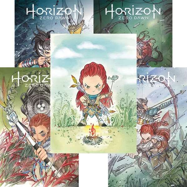Horizon Zero Dawn #1-4 (Peach Momoko Pack) Collects the stunning artwork of fan favorite artist P...