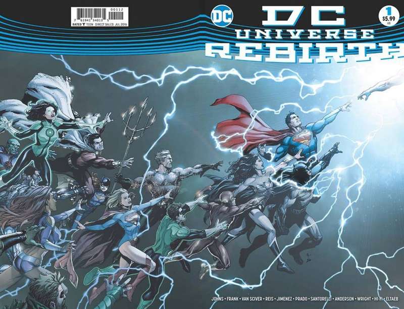 DC Universe: Rebirth Special # 1-2nd print