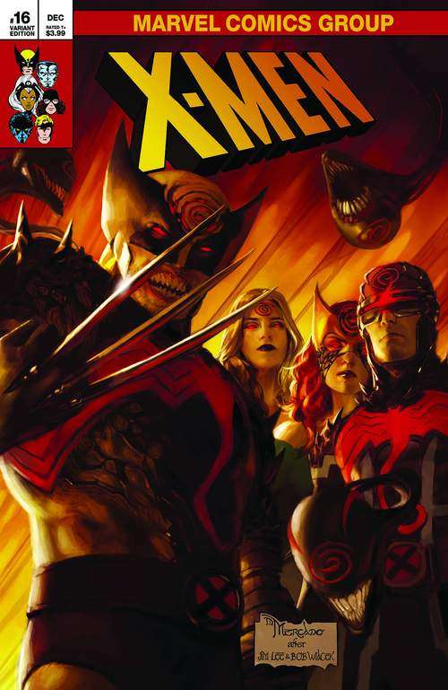 X-MEN #16 MIGUEL MERCADO EXCLUSIVE KNULLIFIED VARIANT XOS