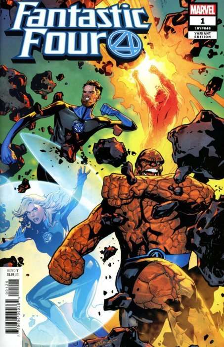 Fantastic Four Issue # 1l Incentive Emanuela Lupacchino Variant Cover