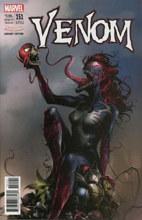 Venom Issue # 151b Variant Francesco Mattina Mary Jane Cover