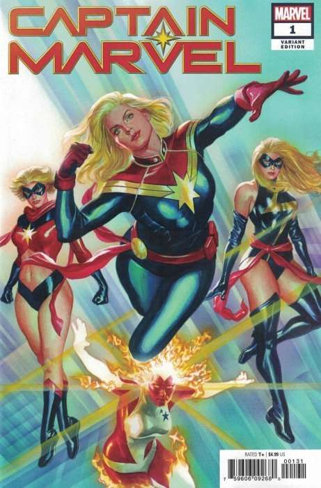 CAPTAIN MARVEL #1 ROSS VARIANT 1:50