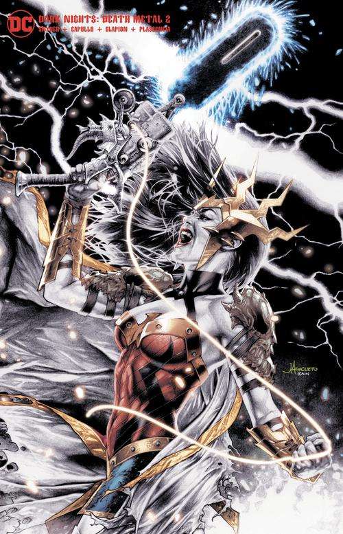 DARK NIGHTS DEATH METAL #2 (OF 6) JAY ANACLETO EXCLUSIVE COLOR SPLASH VARIANT