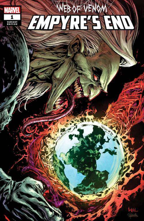 WEB OF VENOM EMPYRES END #1 KEN LASHLEY EXCLUSIVE VARIANT