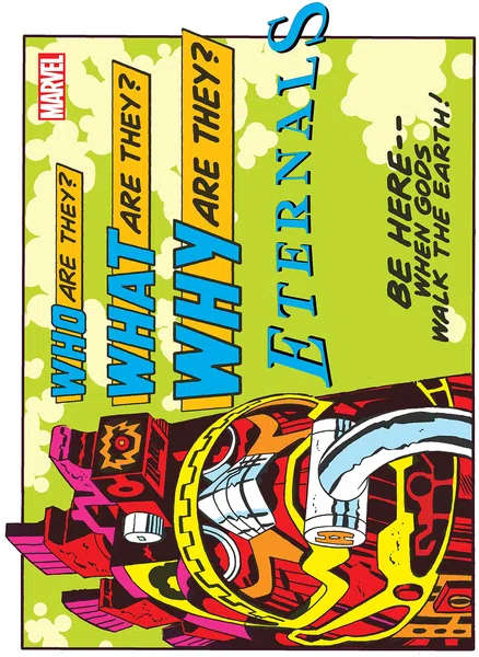 Eternals #1 (Kirby Hidden Gem Variant)
