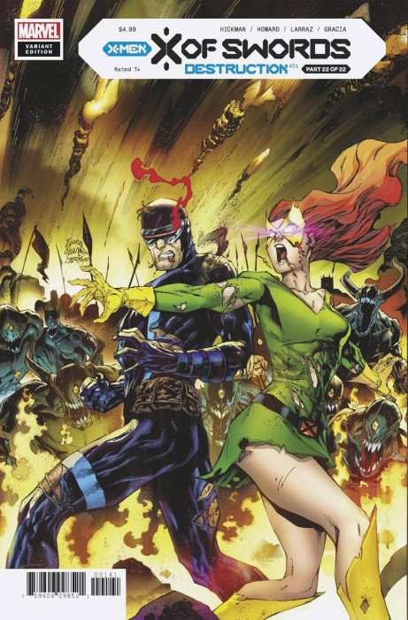 X OF SWORDS DESTRUCTION #1 STEGMAN VARIANT (1:50)