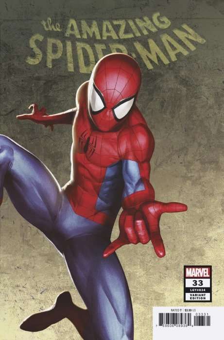 Amazing Spider-Man Issue # 33c Incentive Sami Basri Variant Cover