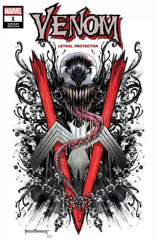 VENOM LETHAL PROTECTOR 1 TYLER KIRKHAM EXCLUSIVE VARIANT.