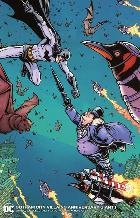 Gotham City Villains: Anniversary Giant Issue # 1h Incentive Chris Burnham Card Stock Variant Cover