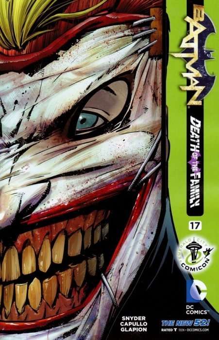 Batman Issue # 17eccc Variant Greg Capullo Emerald City Comic Con (ECCC) Cover Limited to 500 copies
