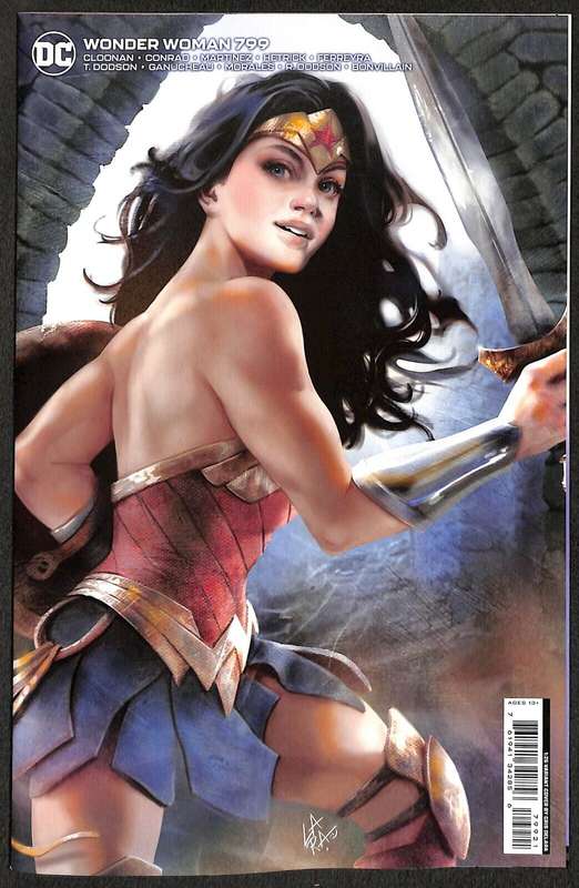 Wonder Woman #799 Cris Delara 1:25 Card Stock Variant